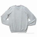 Men's Pullover Sweater with Soft Touching and Comfortable Features, OEM Services are Provided